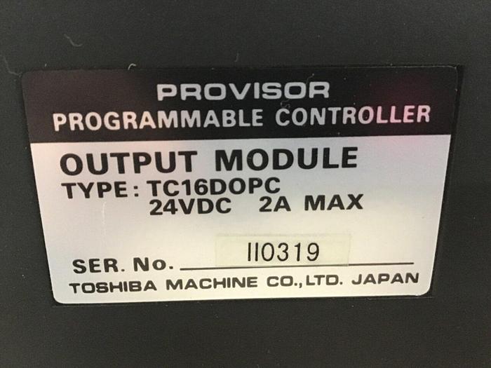 Used TOSHIBA Output Module TC16DOPC #141253