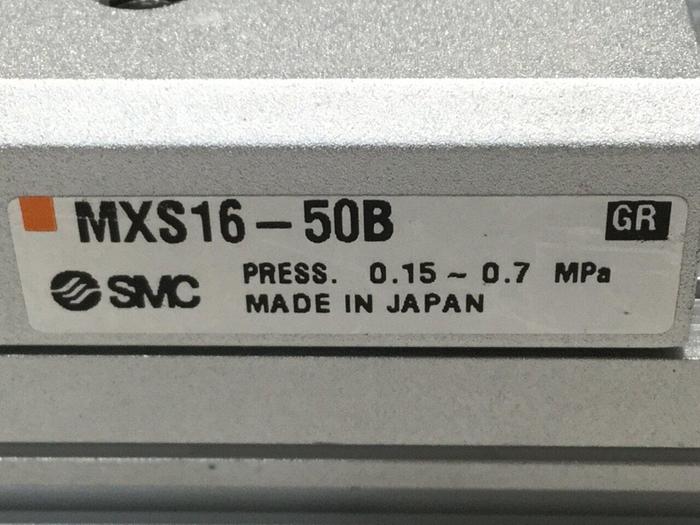 Used SMC Cylinder Slide Table MXS16-50B #108024