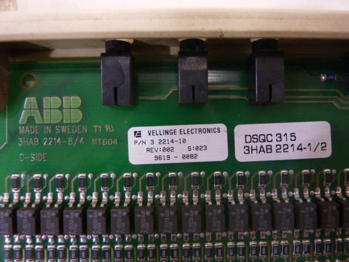 Used ABB CPU Circuit Board DSQC 315 3HAB2214-1/2 #48746