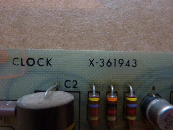 Used ALLEN BRADLEY Clock Circuit Board X-361943 #27105