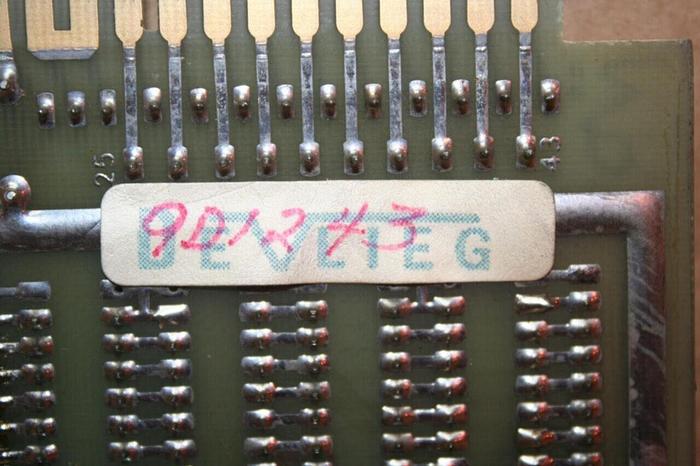 Used DEVLIEG Circuit Board 9D1243 #20705