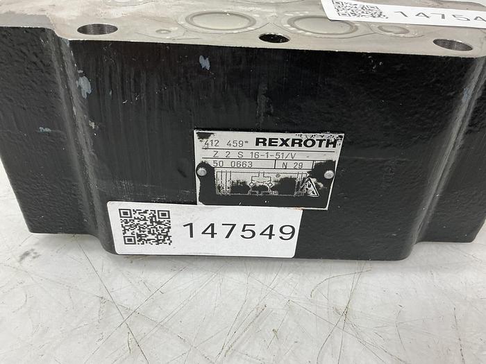 Used REXROTH Z 2 S 16-1-51/V