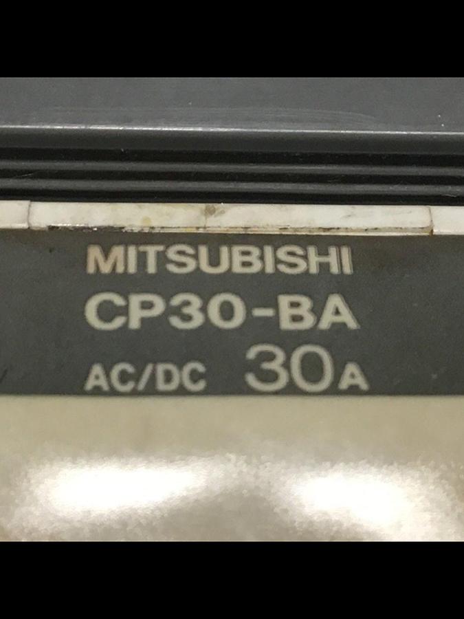 Used MITSUBISHI Circuit Breaker 30 Amp CP30-BA-2P-30A #119647