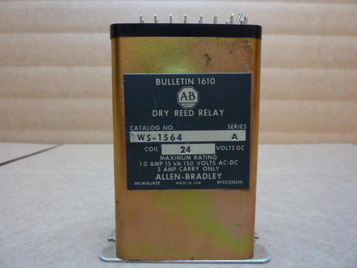 Used ALLEN BRADLEY Dry Reed Relay WS-1564 SER A #27730