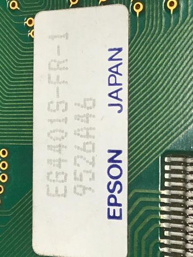 Used EPSON Display Panel EG4401S-FR-1 #132017