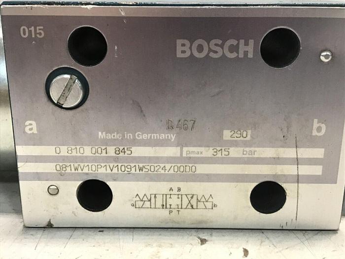 Used BOSCH Valve 0 810 001 845 Used