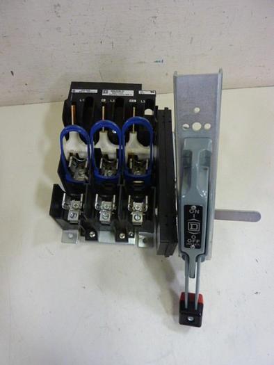 Used SQUARE D Disconnect Switch 9422TCF33 #67675