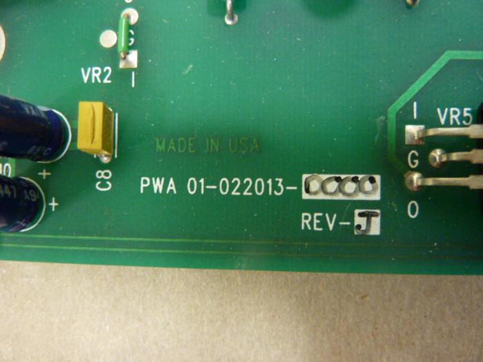 Used DOLAN JENNER Circuit Board PWA 01-022013-0000 #47088
