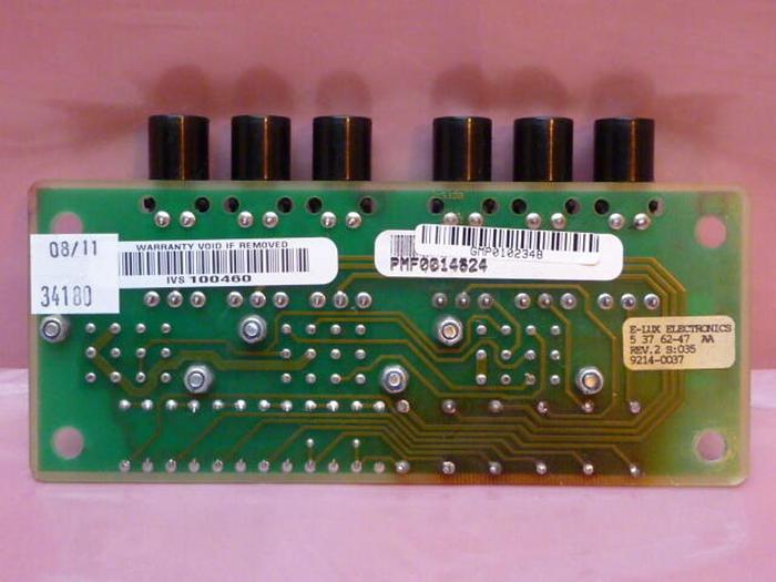 Used E LUX ELECTRONICS Control Board 5 37 62-47 AA #34180