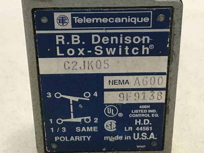 Used TELEMECANIQUE Lox-Switch C2JK05 #121764