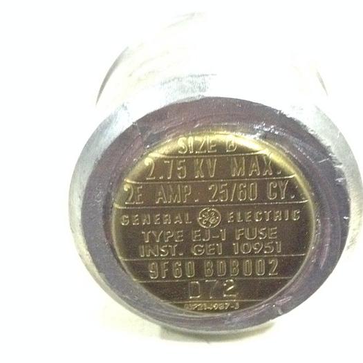Used GENERAL ELECTRIC Current Limiting Fuse 9F60BDB002 #75578