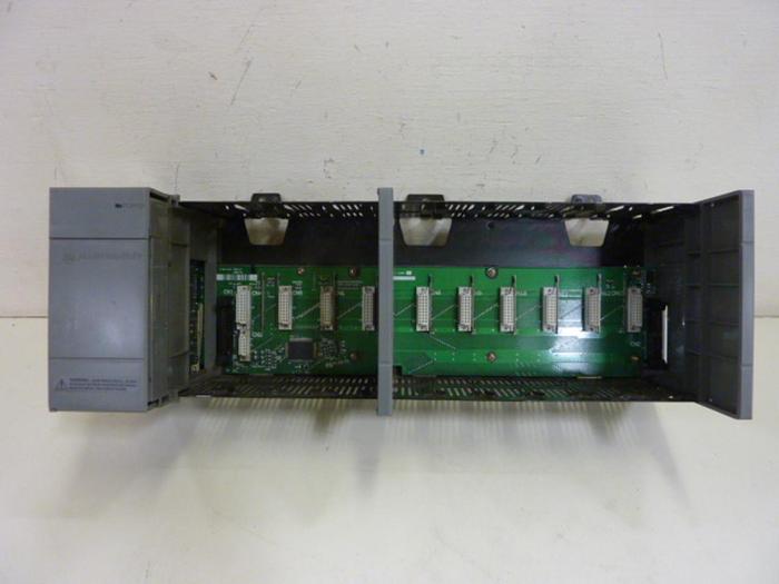 Used ALLEN BRADLEY Power Supply & Slot Rack 1746-P1 SER A / 1746-A10 SER A #59528