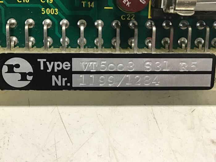 Used REXROTH Proportional Amplifier VT5003 S31 R5 #135080