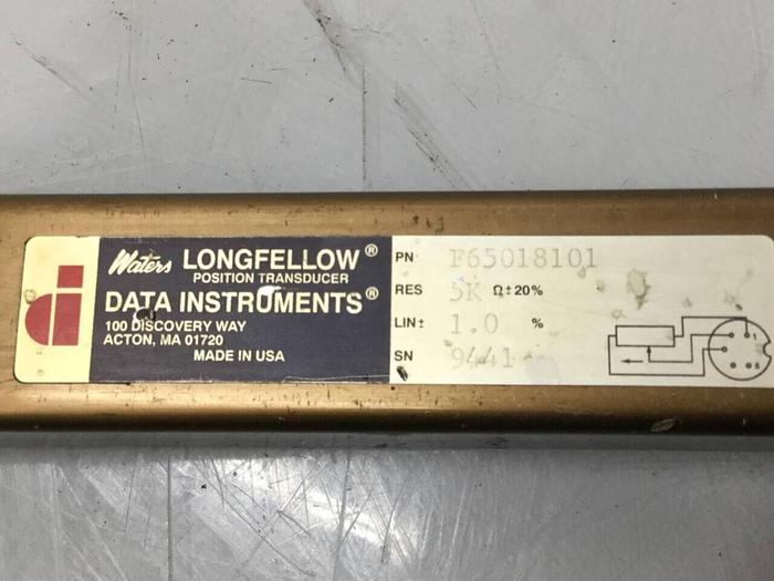 Used LONG FELLOW Position Transducer F65018101 #97532