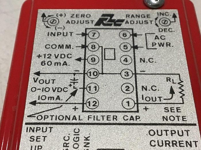 Used RED LION CONTROLS Pulse Rate Converter Relay PRA1-1021 #129309