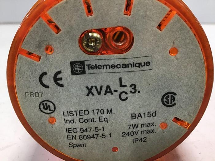 Used TELEMECANIQUE Warning Alarm XVA-LC3 #114410