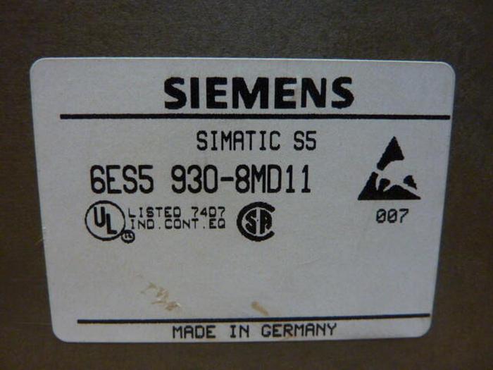 Used SIEMENS Power Supply 6ES5 930-8MD11 #26621
