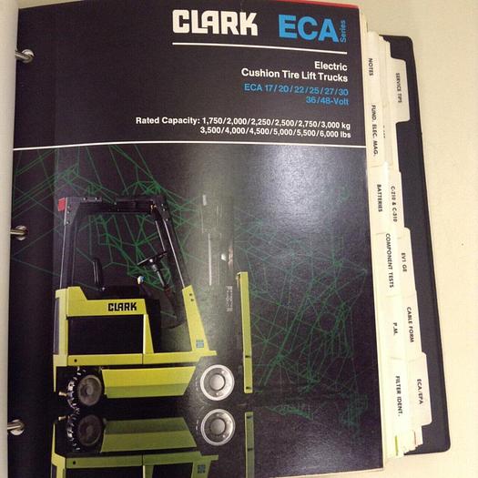 Used CLARK EQUIPMENT Various Manuals MANUAL SRC USED