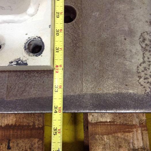 Used METAL FABRICATOR Robot Base BASE758 #80758