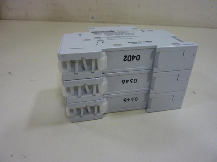 Used ALLEN BRADLEY 5 Amp Circuit Breaker 1492-CB1/G050 SER C #64491