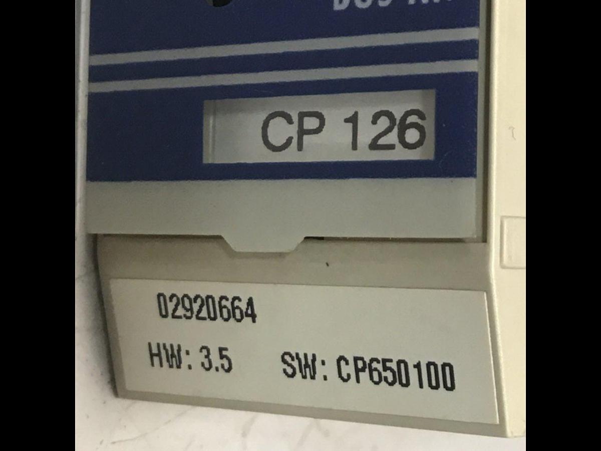 Used DEMAG Input Module CP126 01-004-126-D #124766