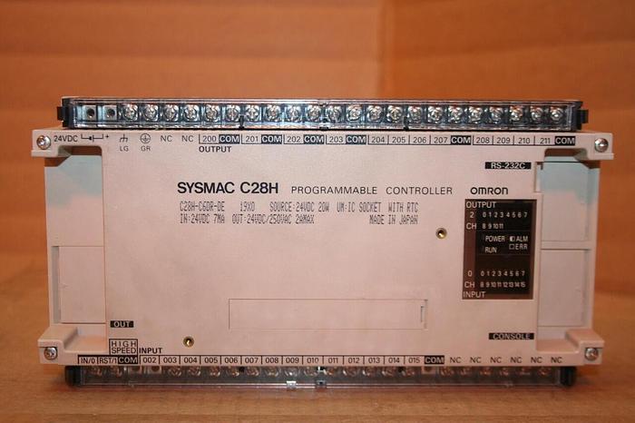Used OMRON Programmable Controller C28H-C6DR-DE Used