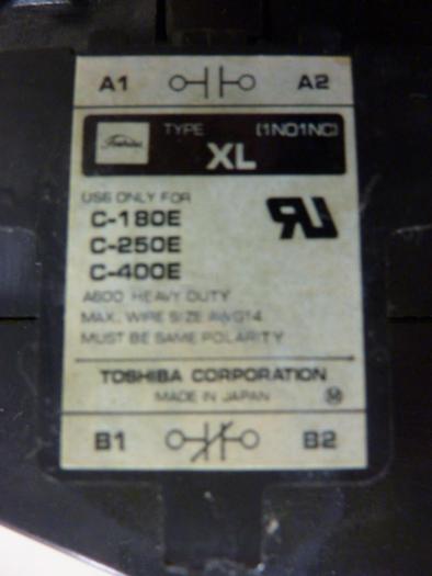 Used TOSHIBA Magnetic Contactor C-180E #58050