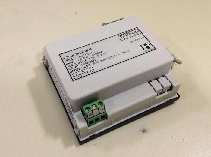 Used RISHABH Digital Panel Meter RISH EINE V #86279