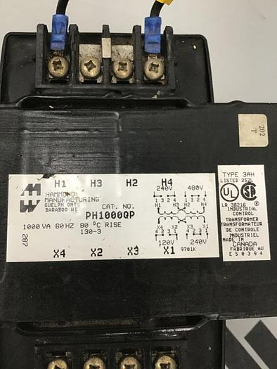 Used HAMMOND 1 kVA Transformer PH1000QP #135260