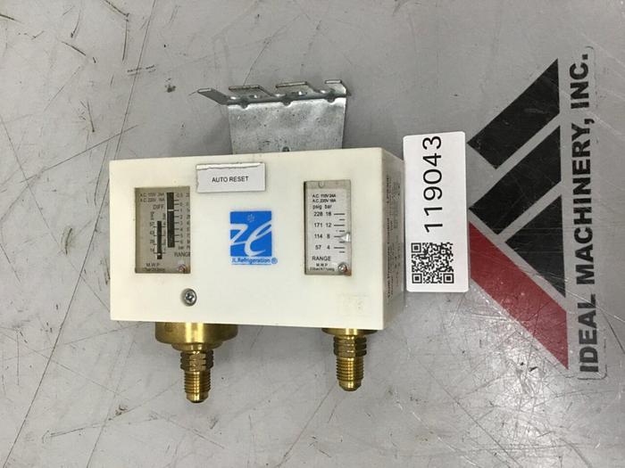 Used JL REFRIGERATION Dual Pressure Control LP830E #119043