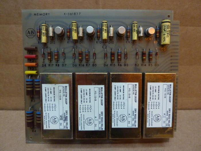 Used ALLEN BRADLEY Memory PC Board X-361827 #27235