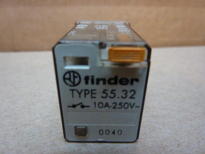 Used FINDER Relay 55.32 #31087