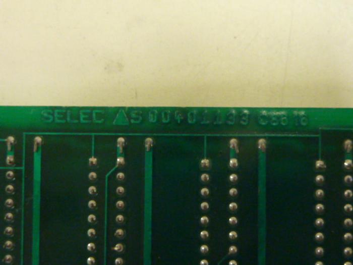 Used SELEC Circuit Board 00401133 #65315