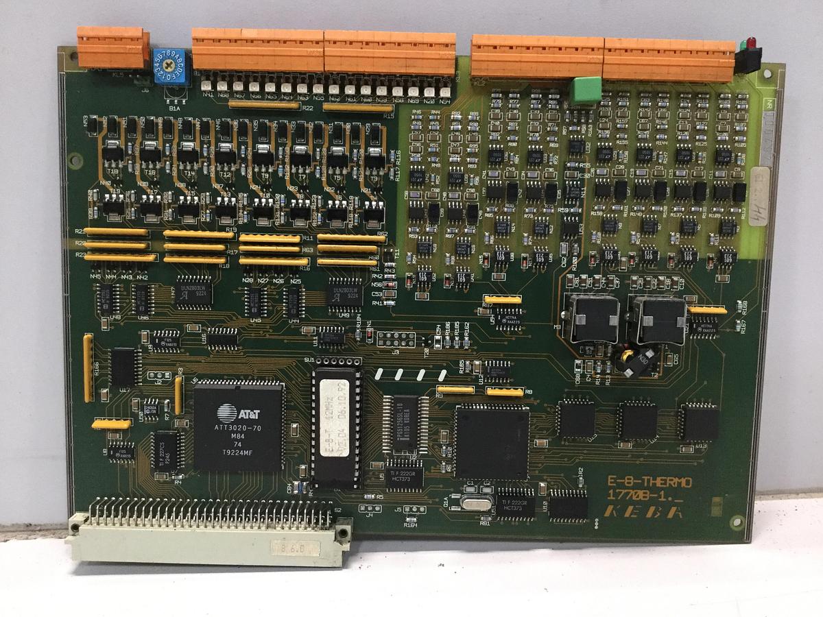 Used KEBA / Engel Circuit Board E-8-THERMO 1770B-1 USED