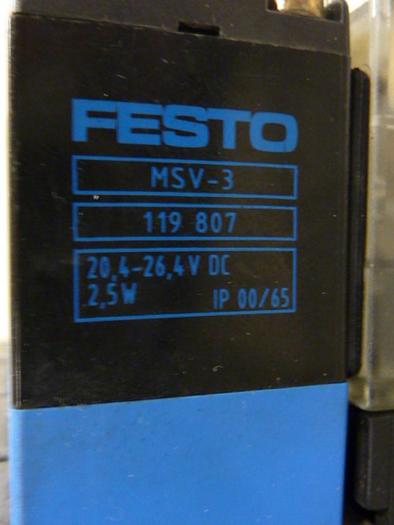Used FESTO Control Block / Valve Terminal IFB8-02 #52781