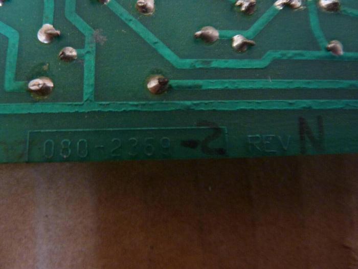 Used SCI Circuit Board 080-2369-2 REV N #24166