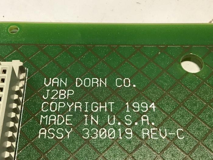 Used VAN DORN Circuit Board 330019 PC330-019 330-019 Used