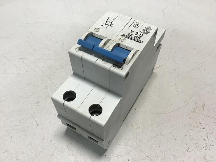 Used SCHRACK 6 Amp Circuit Breaker SD-92G 6A #119655