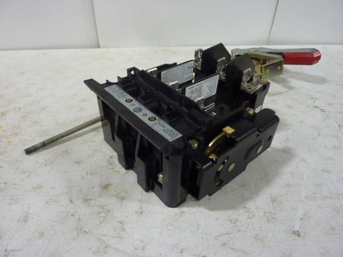 Used ALLEN BRADLEY 30 Amp Disconnect Switch 1494V-DS30 SER A #57424