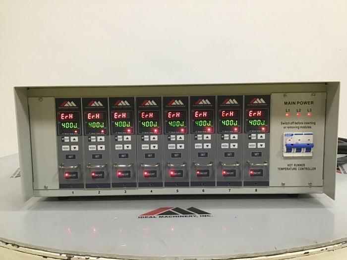 Used METAL FABRICATOR 8 Zone Hot Runner HRTC-08S/L-A1 USED
