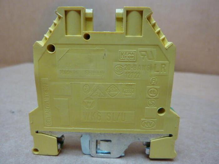 Used KEMA KEUR Ground Terminal Block WK6 SL/U USED