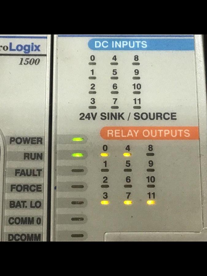 Used ALLEN BRADLEY Input Module 1769-IQ16 SER A Used