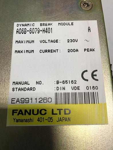 Used FANUC Break Module A068-6079-H401 #138673