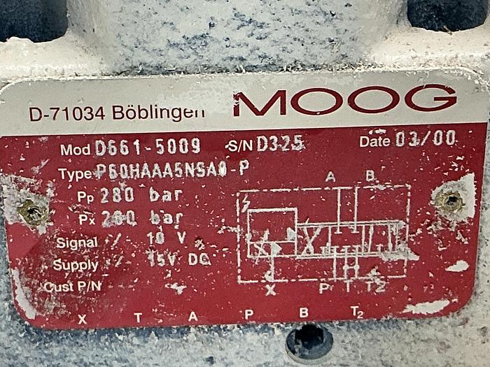 Used MOOG D661-5009