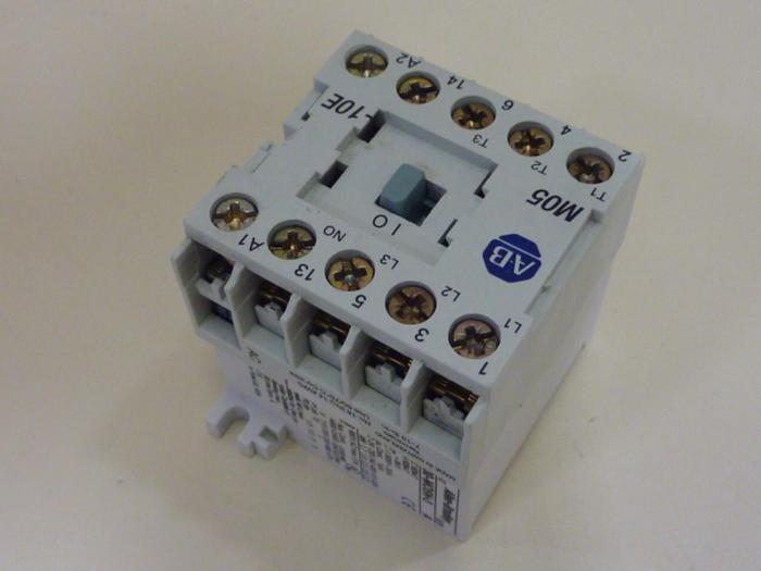Used ALLEN BRADLEY Mini Contactor 100-MO5N.3 SER A #55524