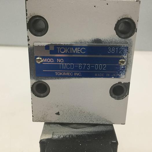 Used TOKIMEC Solenoid Valve TMCD-673-002 Used