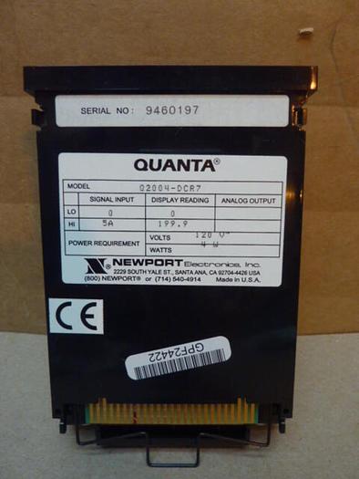 NEWPORT Quanta Display Meter Q2004-DCR7 #33208