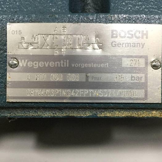 Used BOSCH Valve 0 810 050 068 Used
