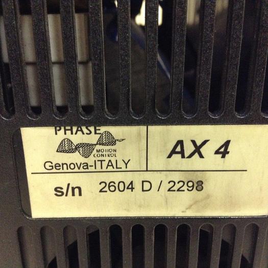 Used PHASE MOTION CONTROL Brushless Motor Control AX4 AX-4 USED