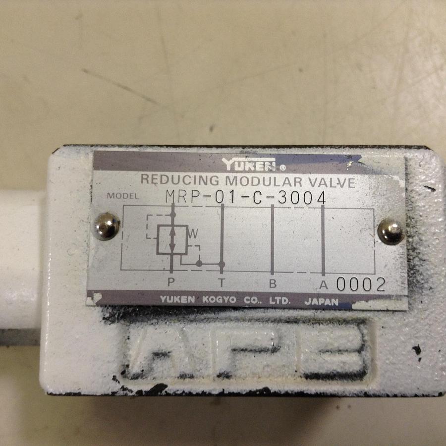 Used YUKEN Reducing Modular Valve MRP-01-C-3004 Used